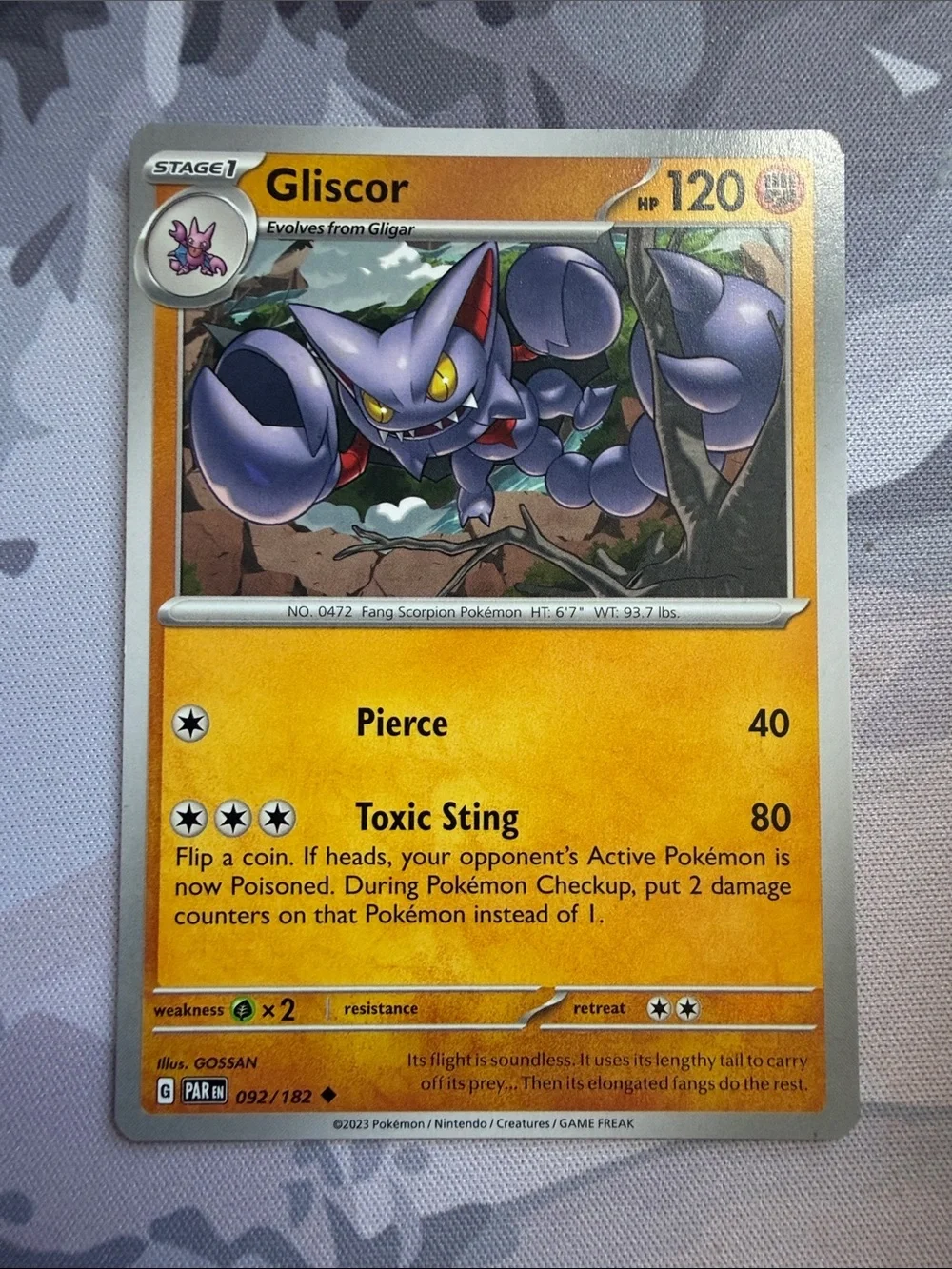 Gligar & Gliscor Evolution Collection Lot | 3 Pokémon Cards | ✨5/$25✨